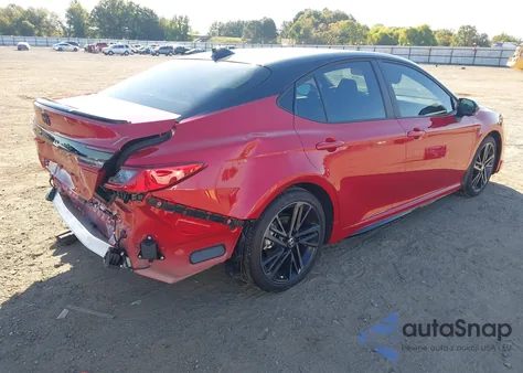 2025 Toyota Camry Xse из США, поврежденный, VIN 4T1DAACK7SU170798